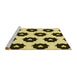 Sideview of Machine Washable Transitional Bakers Brown Rug, wshpat548yw