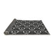 Thickness of Patterned Midnight Gray Rug, pat558gry