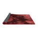 Thickness of Patterned Red Rug, pat559rd