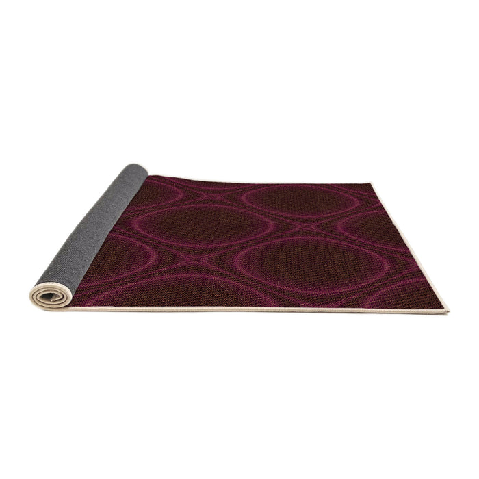 Patterned Chocolate Brown Rug, pat56org