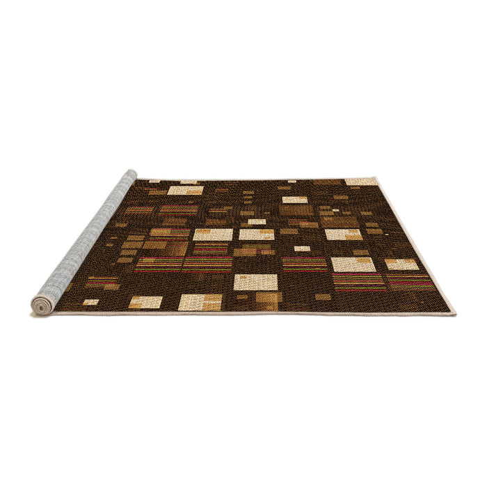 Sideview of Machine Washable Transitional Light Brown Rug, wshpat565org