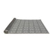 Thickness of Patterned Cloud Gray Rug, pat567gry