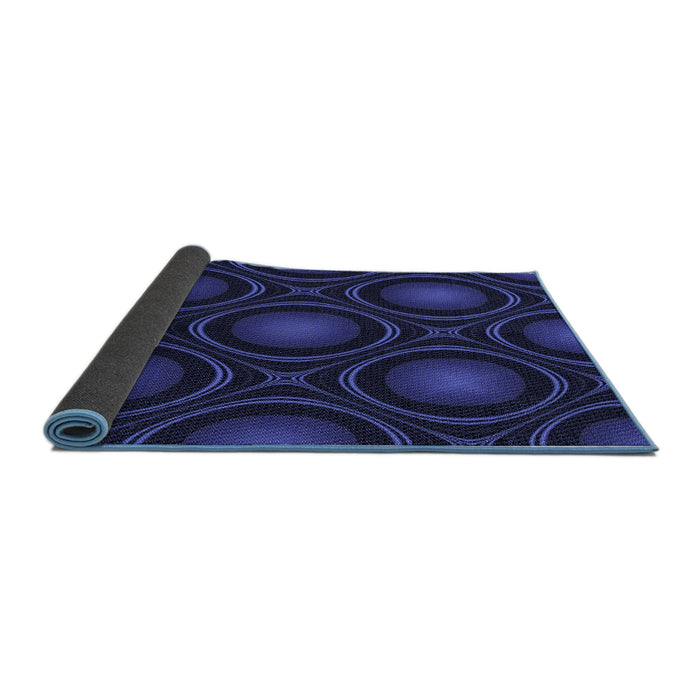 Patterned Blue Rug, pat57blu