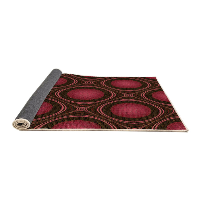 Patterned Red Brown Rug, pat57org