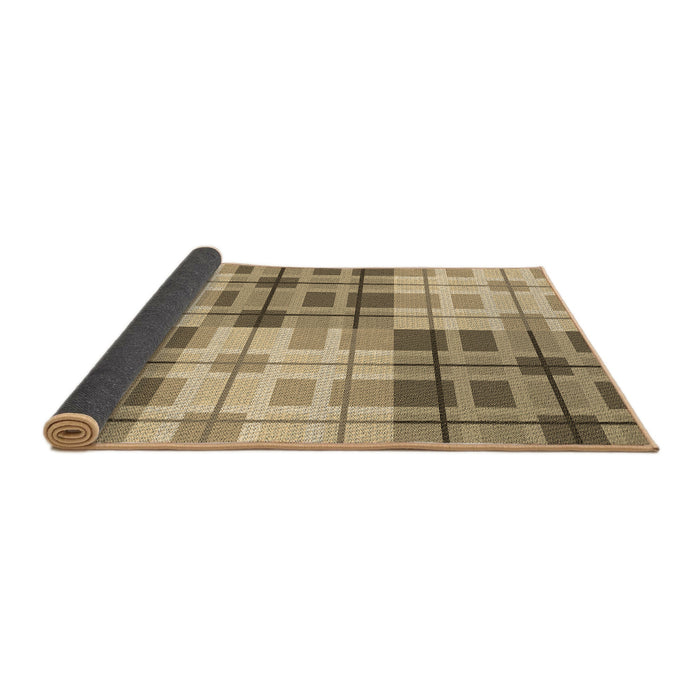 Thickness of Patterned Brown Rug, pat579brn