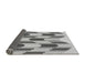 Thickness of Patterned Smokey Gray Rug, pat581gry