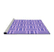 Sideview of Machine Washable Transitional Mauve Purple Rug, wshpat585pur