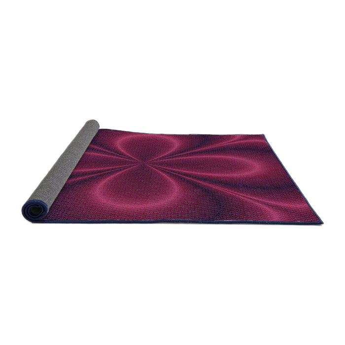 Patterned Plum Purple Rug, pat59pur