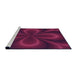 Machine Washable Transitional Plum Purple Rug in a Bedroom, wshpat59pur