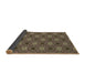 Thickness of Patterned Milk Chocolate Brown Rug, pat603brn