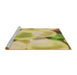 Sideview of Machine Washable Transitional Dark Golden Brown Rug, wshpat609brn