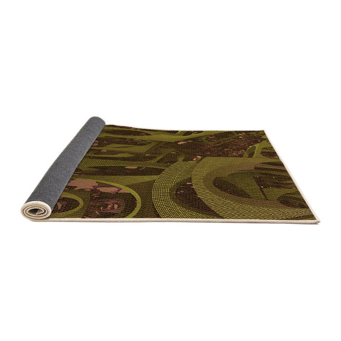 Thickness of Patterned Red Rug, pat610org