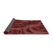 Thickness of Patterned Red Rug, pat610rd