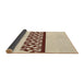 Thickness of Patterned Moccasin Beige Rug, pat611brn