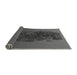 Thickness of Patterned Platinum Gray Rug, pat612gry