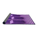 Thickness of Patterned Purple Rug, pat613pur