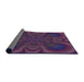 Patterned Dark Purple Rug, pat62pur