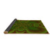 Thickness of Patterned Bakers Brown Rug, pat62yw