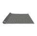 Thickness of Patterned Gray Rug, pat626gry