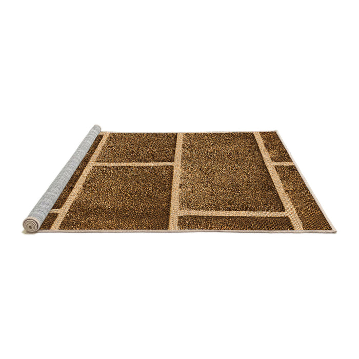 Sideview of Machine Washable Transitional Red Brown Rug, wshpat629org