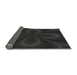 Thickness of Patterned Midnight Gray Rug, pat64gry