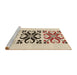 Sideview of Machine Washable Transitional Wheat Beige Rug, wshpat642brn