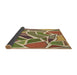 Patterned Saddle Brown Rug, pat65brn