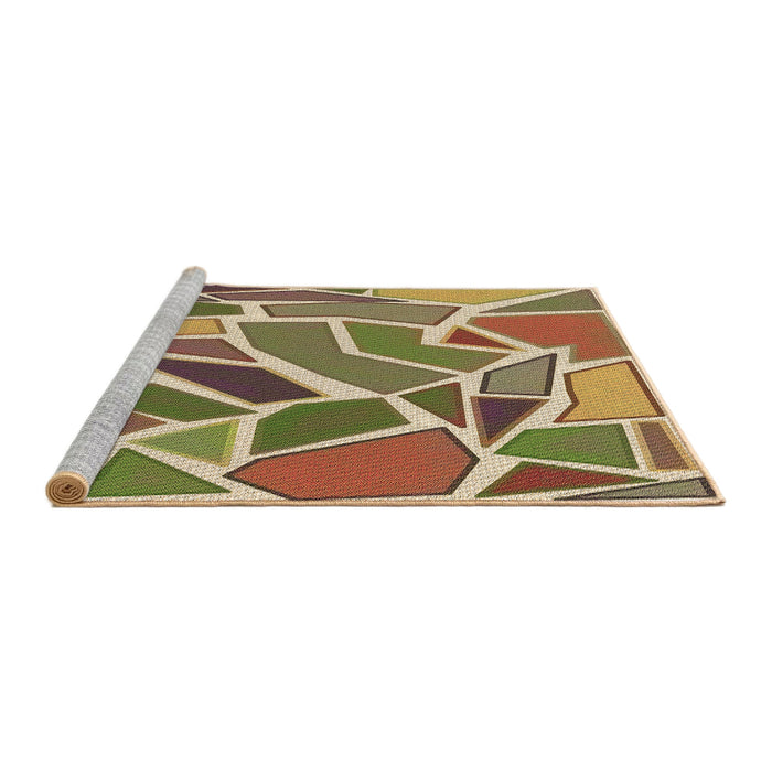 Machine Washable Transitional Saddle Brown Rug in a Bedroom, wshpat65brn