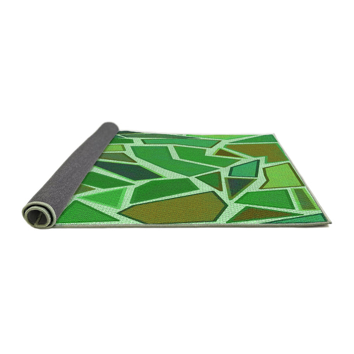 Patterned Green Rug, pat65grn