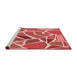 Machine Washable Transitional Light Coral Pink Rug in a Bedroom, wshpat65rd