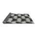 Thickness of Patterned Cloud Gray Rug, pat654gry