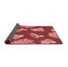 Thickness of Patterned Red Rug, pat659rd