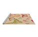 Sideview of Machine Washable Transitional Golden Blonde Gold Rug, wshpat660org