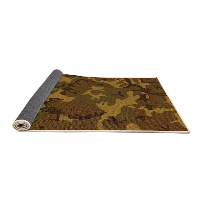 Thickness of Patterned Red Rug, pat665org