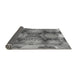 Thickness of Patterned Carbon Gray Rug, pat667gry
