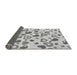 Thickness of Patterned Gray Rug, pat668gry