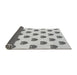 Thickness of Patterned Platinum Gray Rug, pat669gry