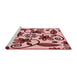 Machine Washable Transitional Pink Rug in a Bedroom, wshpat67rd