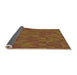 Patterned Saddle Brown Rug, pat69org