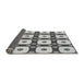 Thickness of Patterned Gray Rug, pat695gry