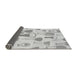 Thickness of Patterned Platinum Gray Rug, pat696gry