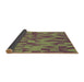 Patterned Brass Green Rug, pat71brn