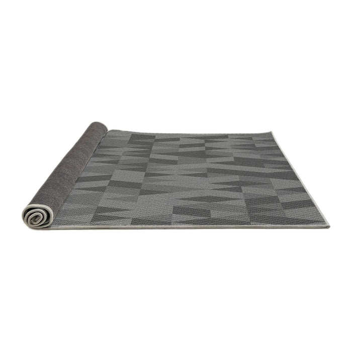 Thickness of Patterned Gray Rug, pat71gry
