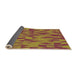 Patterned Caramel Brown Rug, pat71org