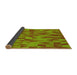 Thickness of Patterned Pistachio Green Rug, pat71yw