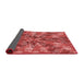 Thickness of Patterned Red Rug, pat717rd