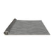 Thickness of Patterned Silver Gray Rug, pat72gry