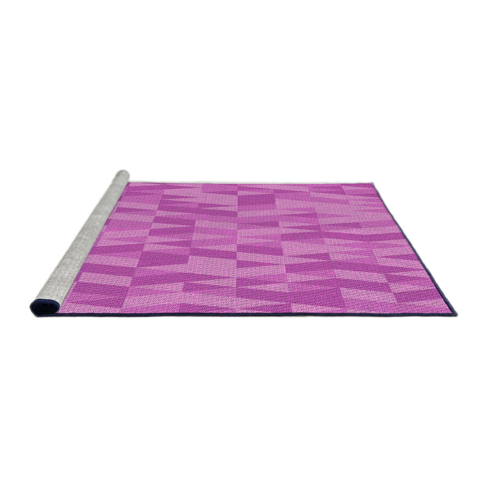 Machine Washable Transitional Violet Purple Rug in a Bedroom, wshpat72pur