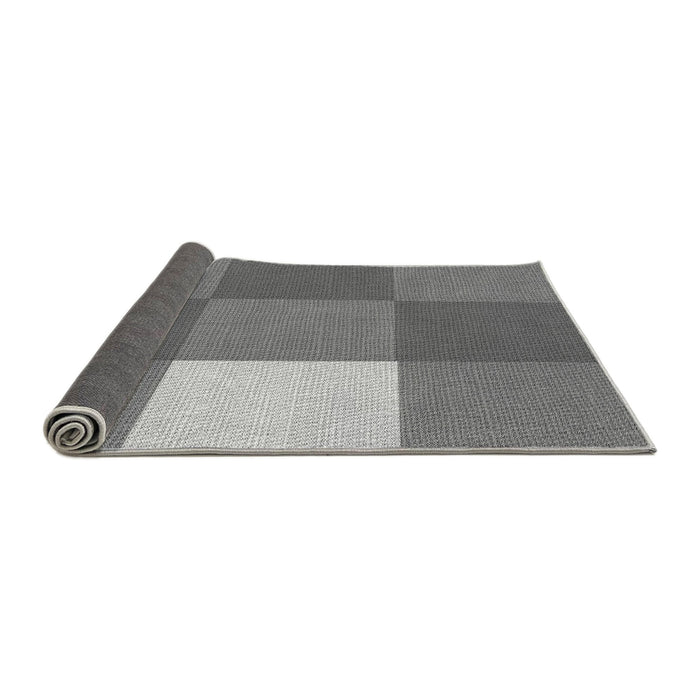 Thickness of Patterned Carbon Gray Rug, pat722gry