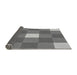 Thickness of Patterned Ash Gray Rug, pat724gry